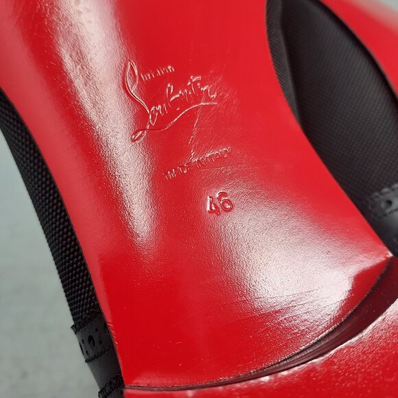 Christian Louboutin Black Mens Eygeny Lace Up Shoe main image 8